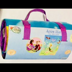 Disney Fairies Action Mat Soft Fabric 50in.x60in.